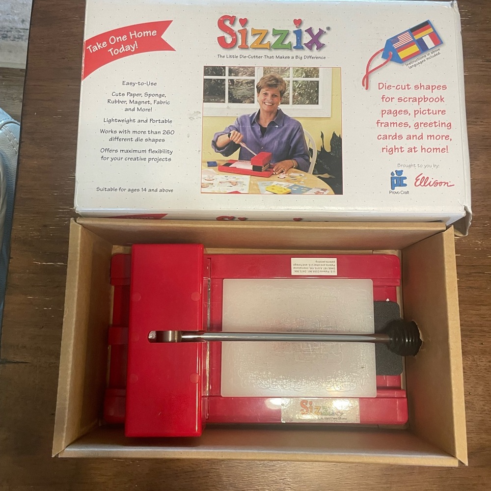 Sizzix Original Red Die-Cutting Machine